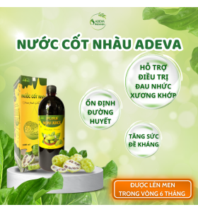  Nước Cốt Trái Nhàu Nguyên Chất Noni Juice 1L – Tăng Cường Sức Đề Kháng Từ Thiên Nhiên