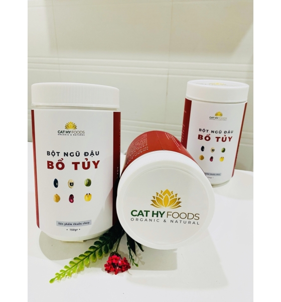 Bột Ngũ Đậu Bổ Tuỷ Cát Hỷ 750gr – Tốt Cho Sức Khoẻ Xương Khớp