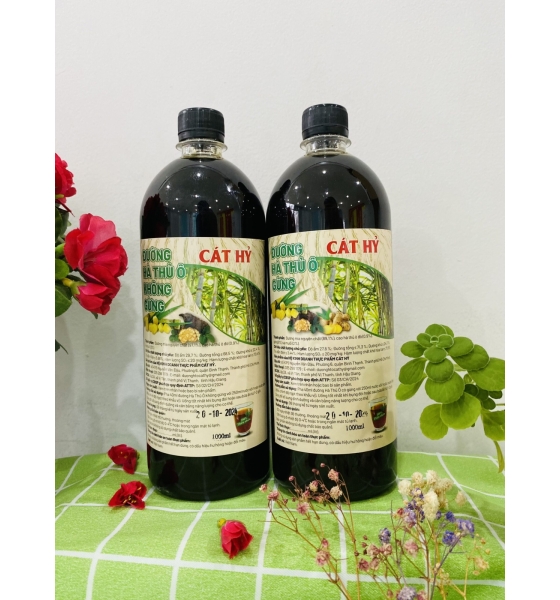 ĐƯỜNG HÀ THỦ Ô GỪNG 500ML