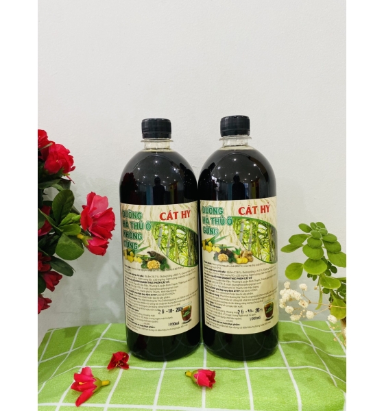 ĐƯỜNG HÀ THỦ Ô GỪNG 500ML